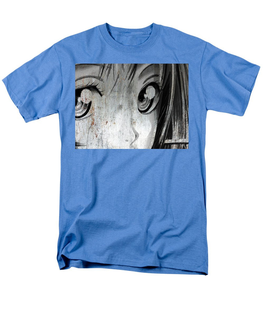 Anime Girl Eyes 2 Black And White Blue Eyes Acrylic Print by Tony Rubino -  Fine Art America