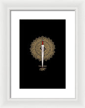 Rise Rubino Sword - Framed Print