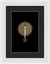 Rise Rubino Sword - Framed Print