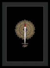 Rise Rubino Sword - Framed Print