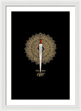 Rise Rubino Sword - Framed Print