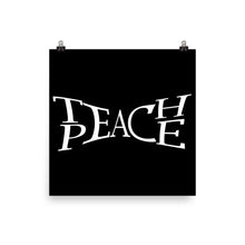 Teach Peace Tolerance Kindness Activist Hippie Gift Love 2 Poster