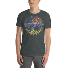 American Grown Ukrainian Roots Ukraine Flag 2 Unisex T-Shirt