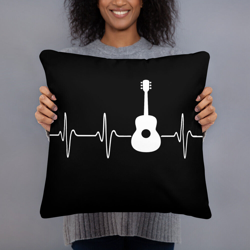 Guitar Shirt Musician Guitarist Guitar Player Basic Pillow