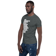 Nat Frederick Booker W.E.B Helvetica Black Lives T-Shirt