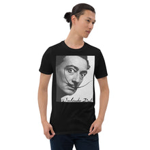 Salvador Dali Realistic Painting With Signature T-Shirt