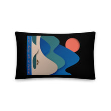 One Day At A Time AA Sober Sunrise Pillow