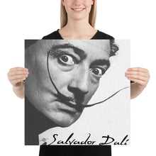 Salvador Dali Realistic Painting With Signature Poster