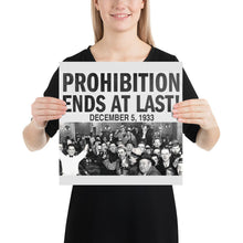 Funny Roaring Twenties No Prohibition Roaring 20s Gift Prohibition Ends Poster