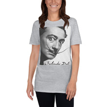 Salvador Dali Realistic Painting With Signature T-Shirt