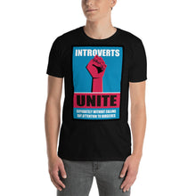 Funny Introvert T-Shirt - Introverts Unite Seperately Tee