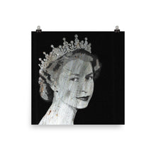 Iron Queen Elizabeth ii Poster