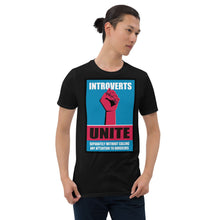 Funny Introvert T-Shirt - Introverts Unite Seperately Tee