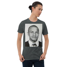 Malcolm X Mug Shot Mugshot Vertical 2 Tee Tees T-Shirt