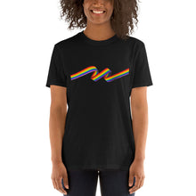 Ribbon LBGTQ Rainbow T-Shirt Tee Tees Fancy