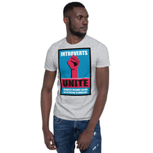 Funny Introvert T-Shirt - Introverts Unite Seperately Tee