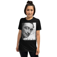 Salvador Dali Realistic Painting With Signature T-Shirt