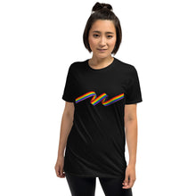 Ribbon LBGTQ Rainbow T-Shirt Tee Tees Fancy