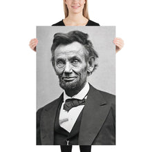 Lincoln Smiles Smiling Smile Poster