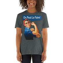 French Rosie The Riveter - We Can Do It France - Feminist T-Shirt