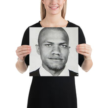 Malcolm X Mug Shot Mugshot Vertical 2 Poster