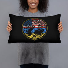 American Grown Ukrainian Roots Ukraine Flag 2 Basic Pillow