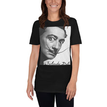 Salvador Dali Realistic Painting With Signature T-Shirt