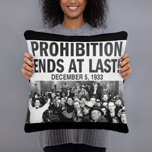 Funny Roaring Twenties No Prohibition Roaring 20s Gift Prohibition Ends Pillow