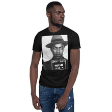 Malcolm X Mug Shot Mugshot Vertical Tee Tees Tshirt T-Shirt