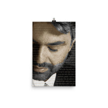 Andrea Bocelli And Vertical Poster