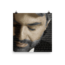 Andrea Bocelli And Vertical Poster