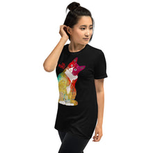 Rainbow cat shirt funny womens ew people meowy cat lovers T-Shirt