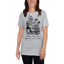 Jose Guadalupe Posada Mexican Food In Hell Short-Sleeve T-Shirt