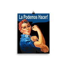 Latino Rosie The Riveter - We Can Do It Spanish - Feminist Poster