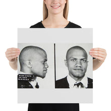 Malcolm X Mug Shot Mugshot 2 Poster