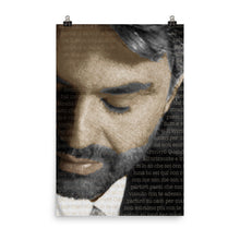 Andrea Bocelli And Vertical Poster