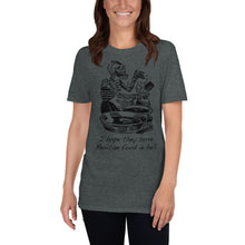 Jose Guadalupe Posada Mexican Food In Hell Short-Sleeve T-Shirt