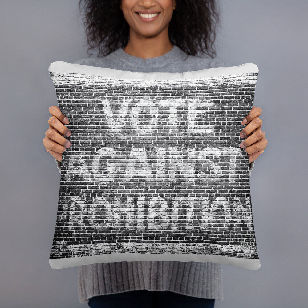 Funny Roaring Twenties No Prohibition Gift Vote Against Prohibition Sign Pillow