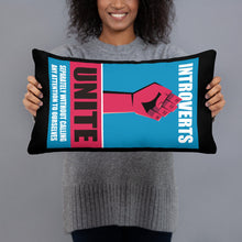 Funny Introvert - Introverts Unite Separately Pillow