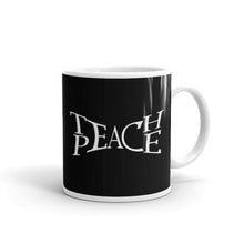 Teach Peace Tolerance Kindness Activist Hippie Gift Love 2 mug