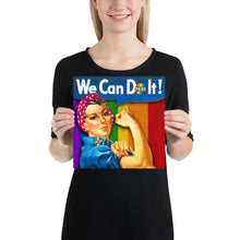 Human Right LGBT Pride Rosie The Riveter for Women Poster