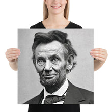 Lincoln Smiles Smiling Smile Poster