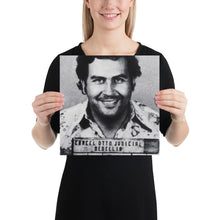 Pablo Escobar Mugshot Columbia Poster