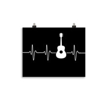 Guitar Shirt Musician Guitarist Guitar Player Poster