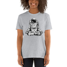 Astronaut in spacesuit yoga gestures , Hand Drawn Sketch T-Shirt