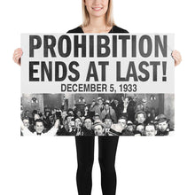 Funny Roaring Twenties No Prohibition Roaring 20s Gift Prohibition Ends Poster