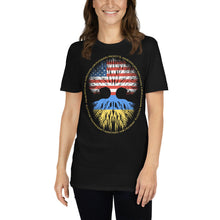 American Grown Ukrainian Roots Ukraine Flag Unisex T-Shirt