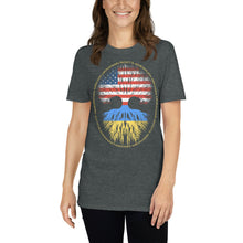 American Grown Ukrainian Roots Ukraine Flag Unisex T-Shirt