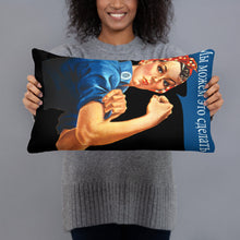 Russian Rosie The Riveter - We Can Do It Russia - Feminist Pillow