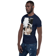 JFK Cigar and Sunglasses Cool President Photo Short-Sleeve Unisex T-Shirt Poster